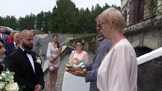 Marina & Damian-Przywitanie chlebem i solą + Jelenia Góra - film z wesela